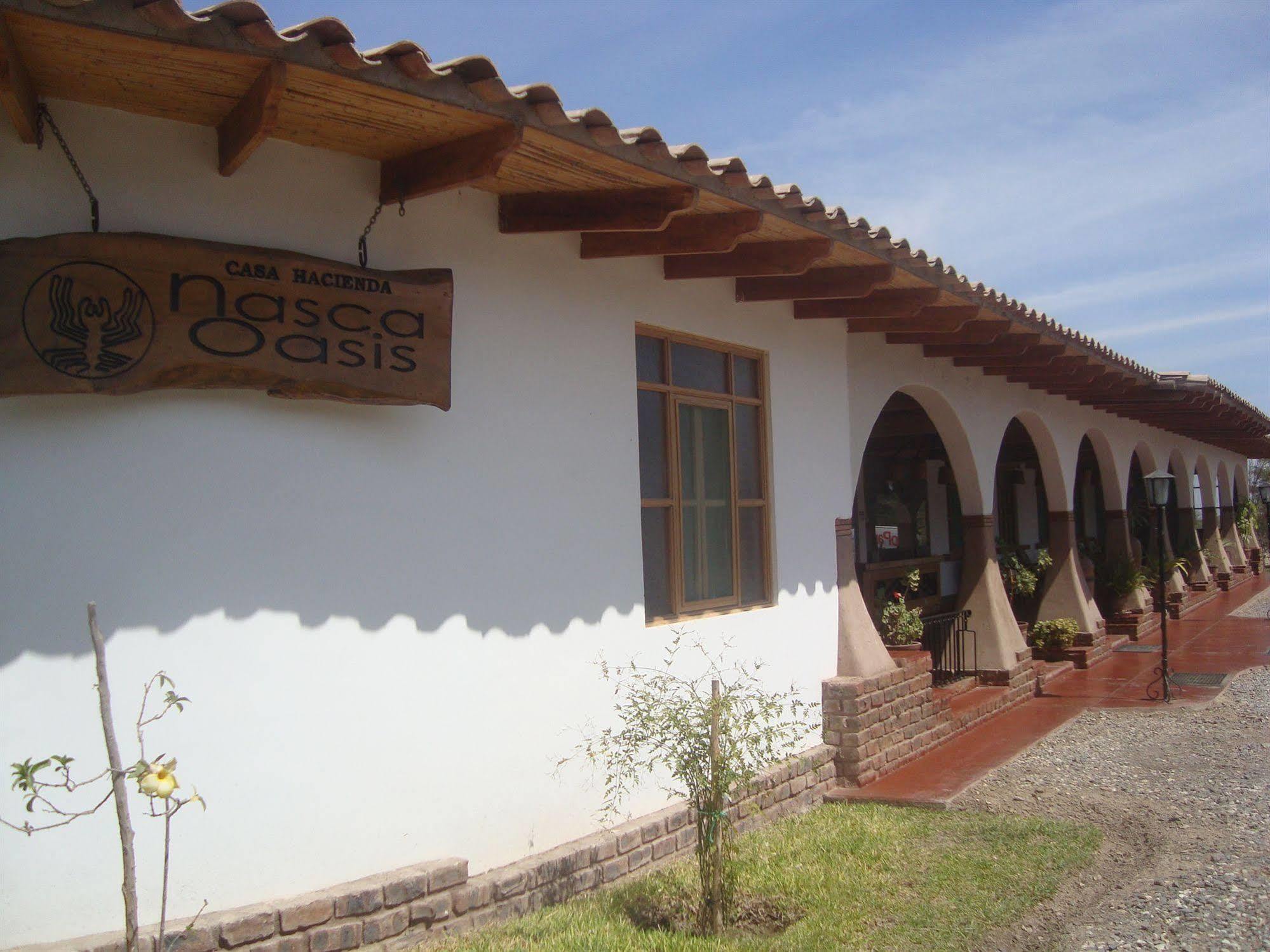 Casa Hacienda Nasca Oasis Hotel Nazca Kültér fotó
